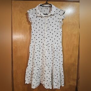 DeFacto • "Young Summer" Dress • Sleeveless Polka Dot Print • Sz 29 (US size 6)
